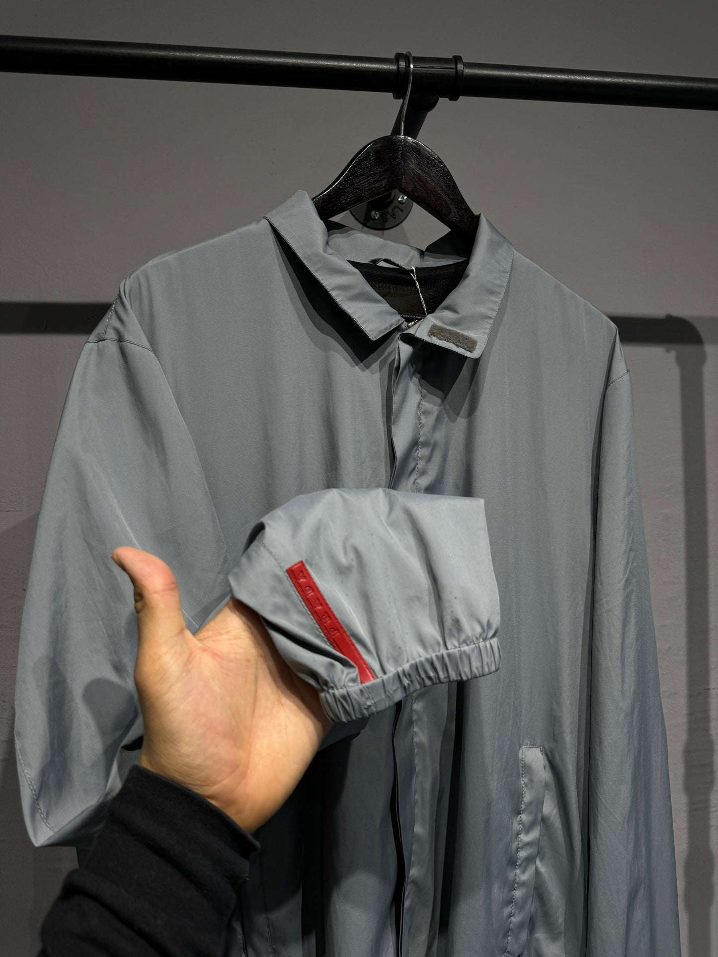 Prada Luna Rosa Windbreaker Coach Jacket.